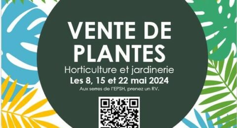 Vente de plantes annuelles les 8-15-22 mai 2024