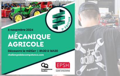 Challenge de la compétence en mécanique agricole